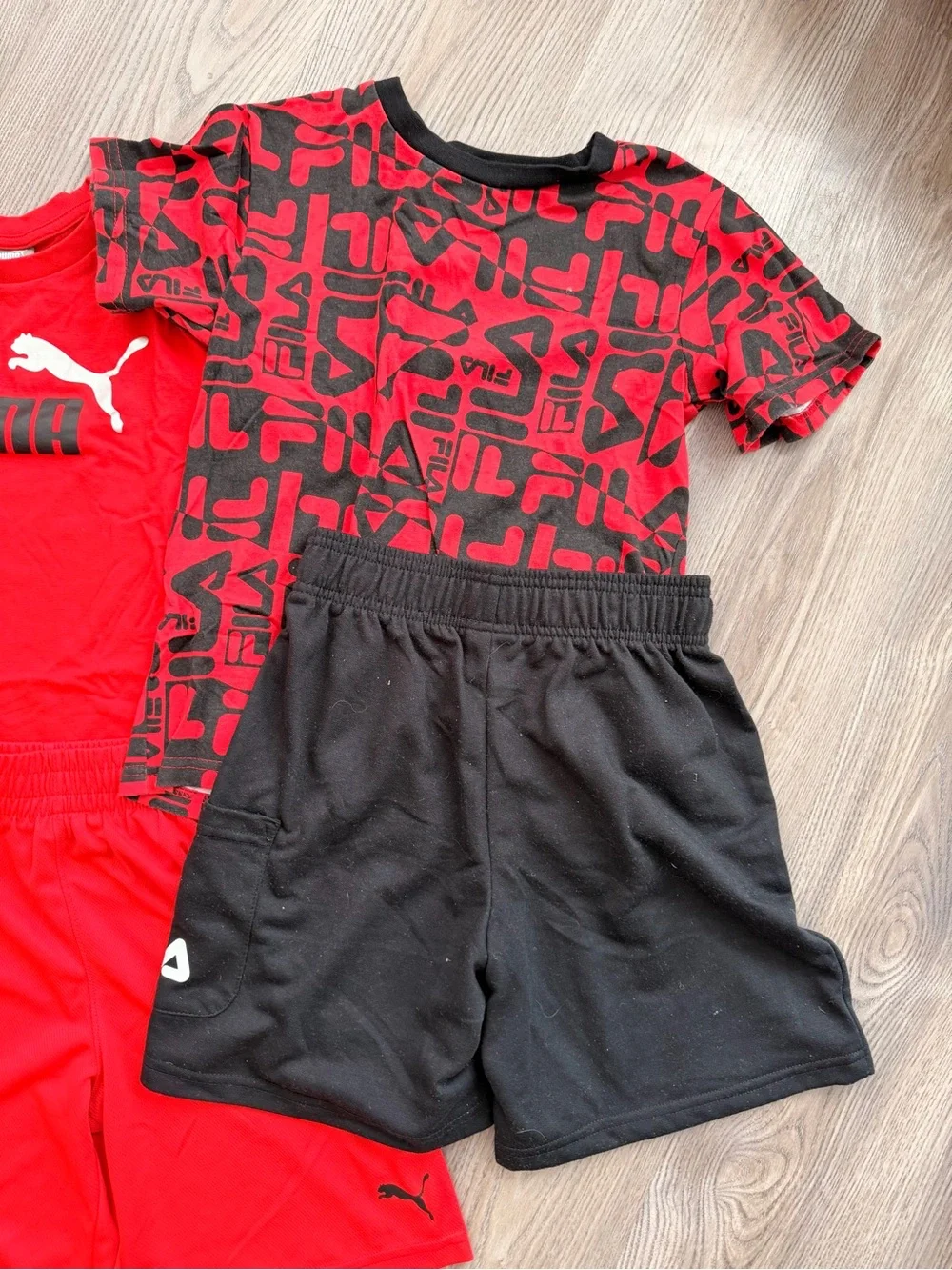 Boys Athletic Set Lot Bundle (7 Sets) Size 8